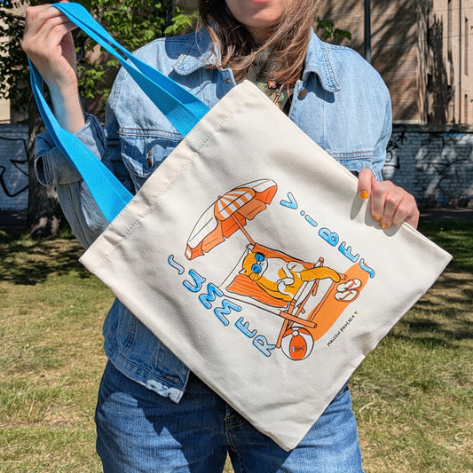 Parasol Cat Tote Bag 1