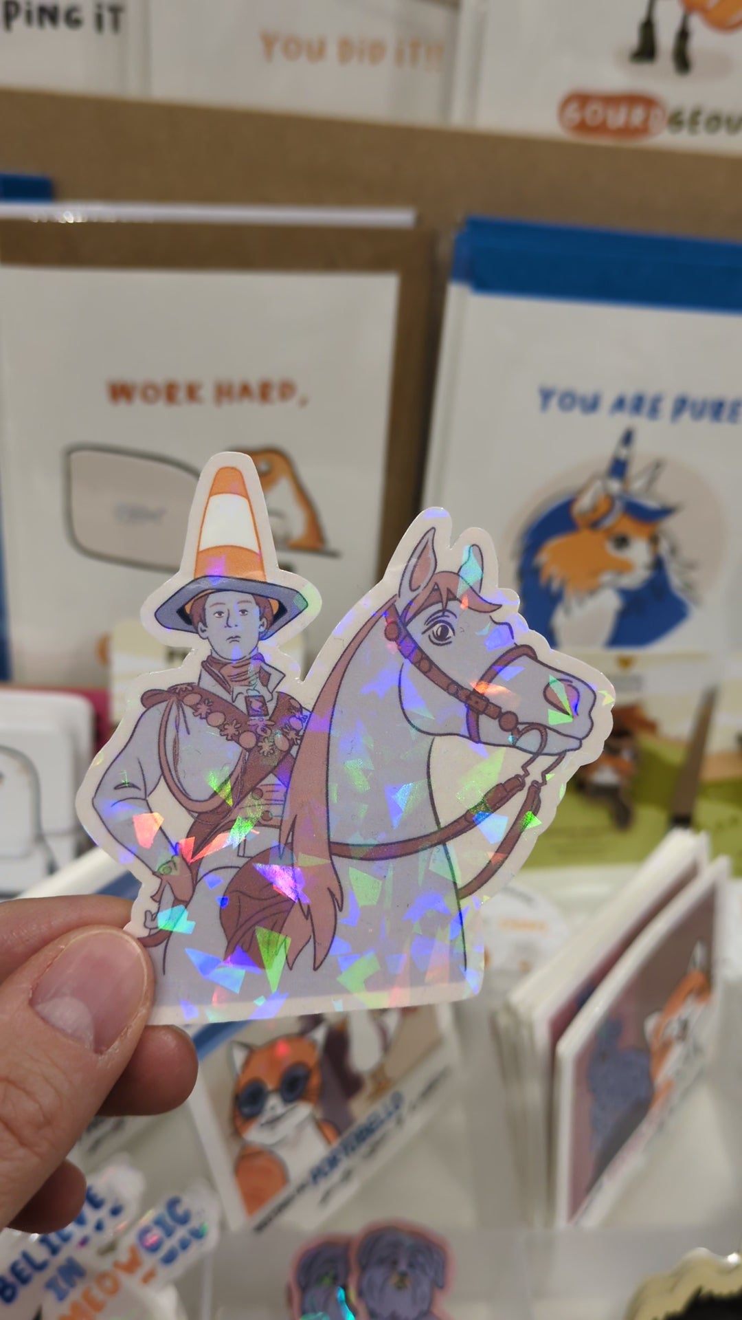 Duke of Wellington Holographic Sticker 3