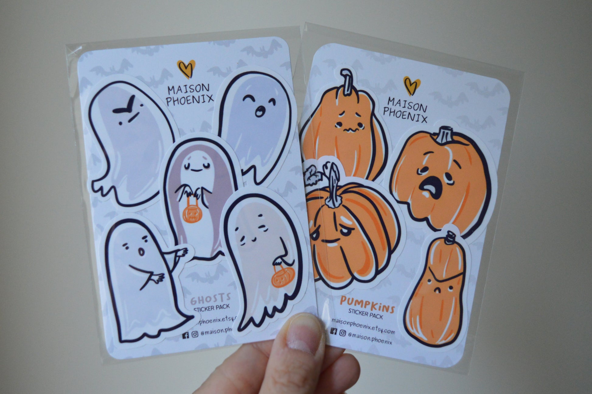 Ghosts Sticker Pack 10