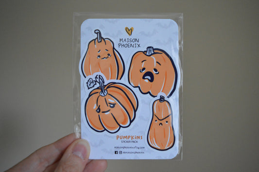 Pumpkins Sticker Pack 1