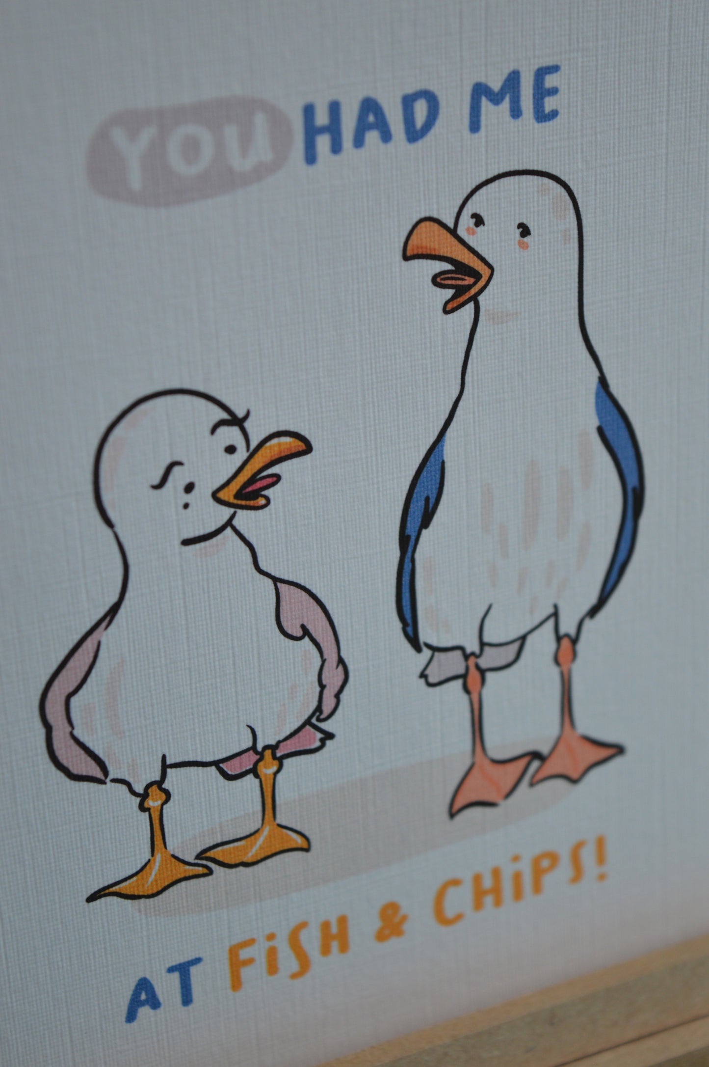 Nibbles & Yum Seagulls Greeting Card 6