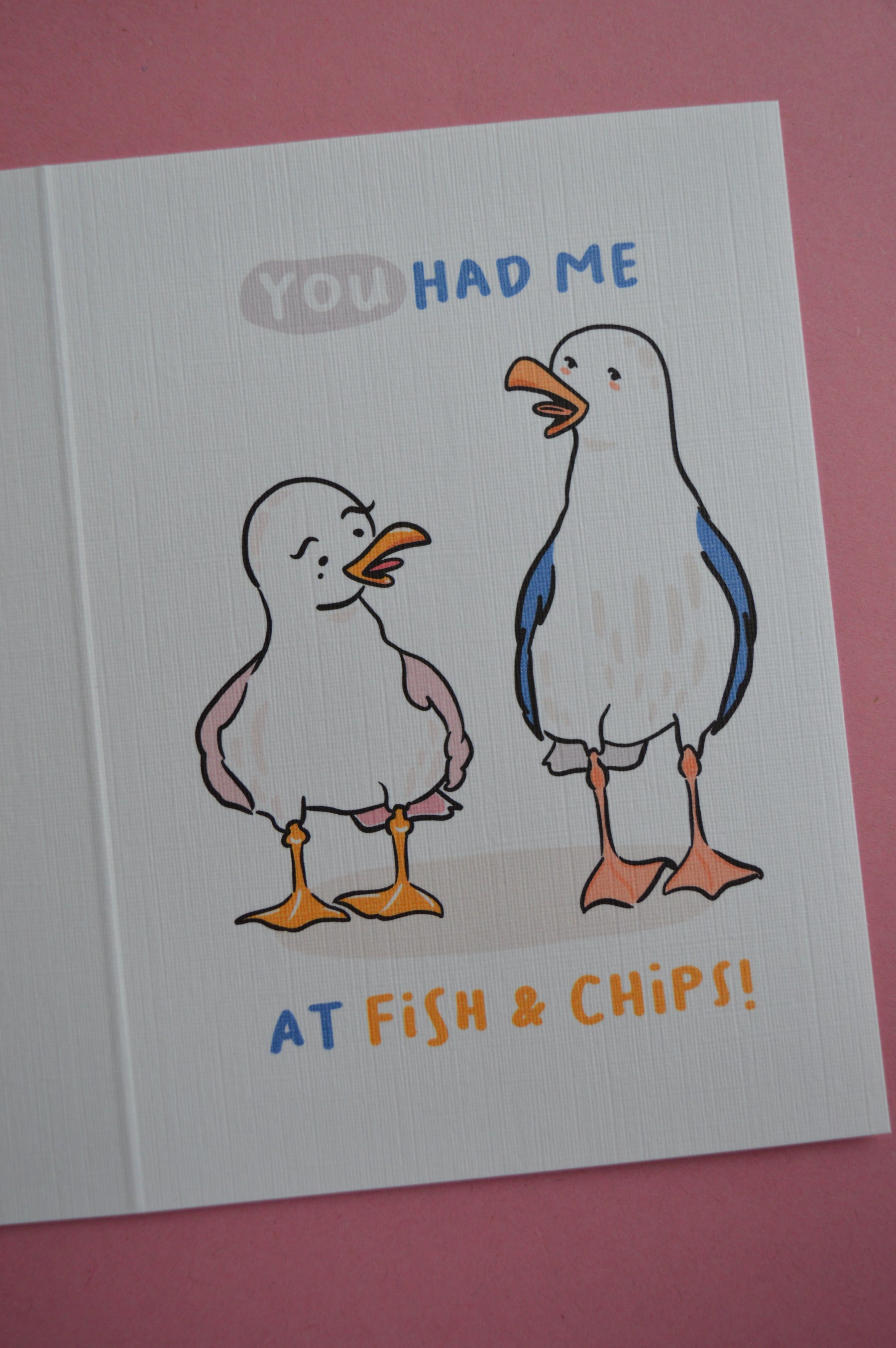 Nibbles & Yum Seagulls Greeting Card 3