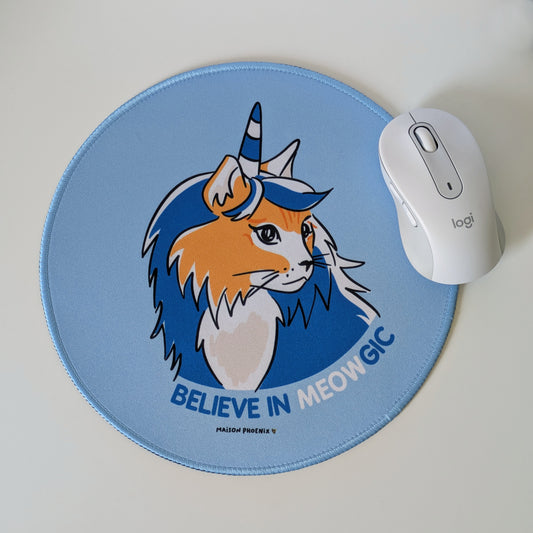 Sparklepaws Mousepad (Believe In Meowgic)