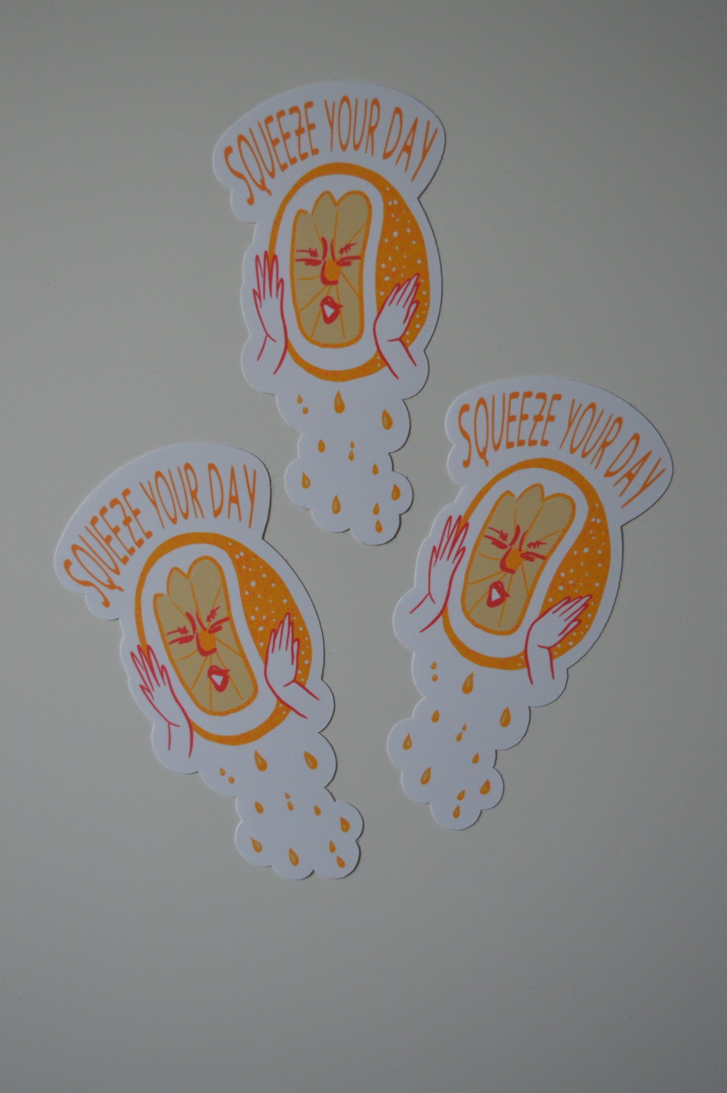 Sour Face Lemon Sticker 7