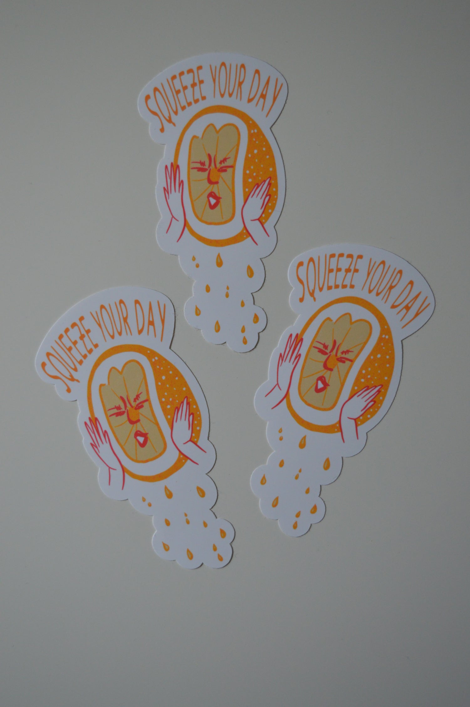 Sour Face Lemon Sticker 7