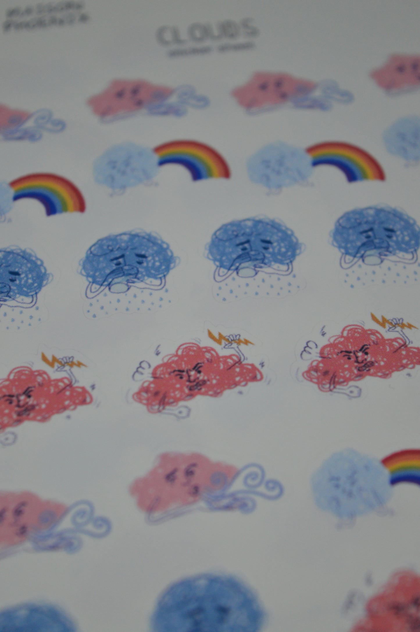 Clouds Sticker Sheet 7