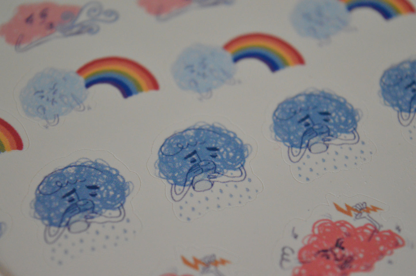 Clouds Sticker Sheet 4