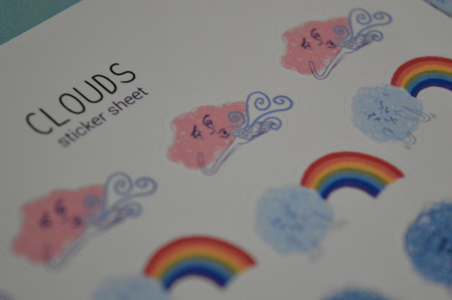 Clouds Sticker Sheet 2