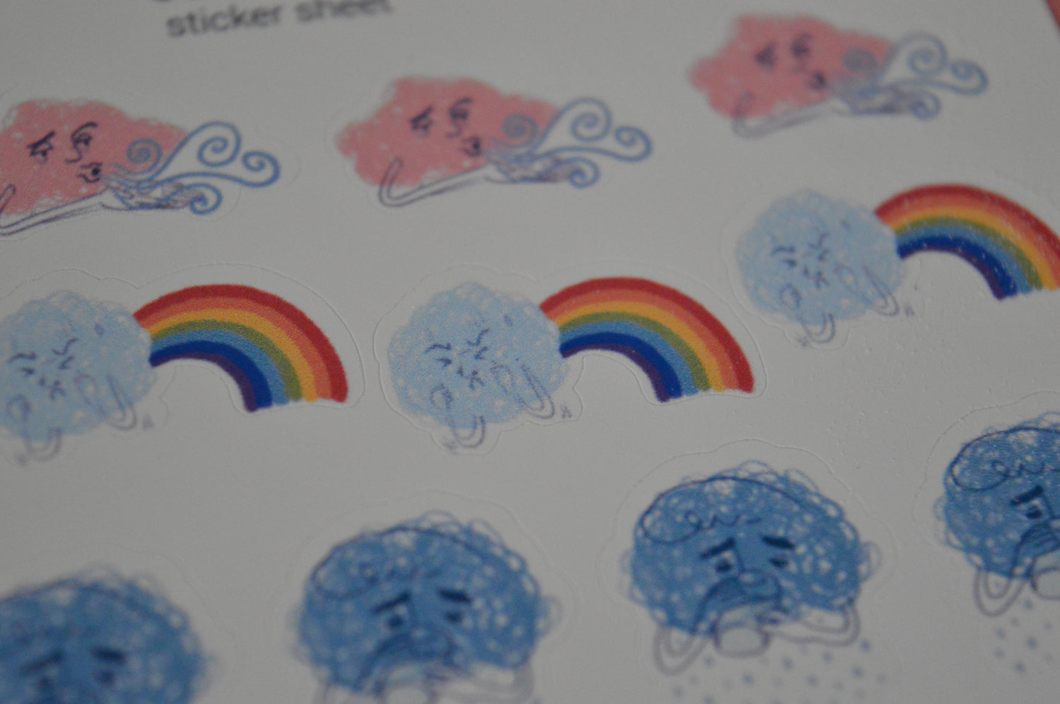 Clouds Sticker Sheet 3