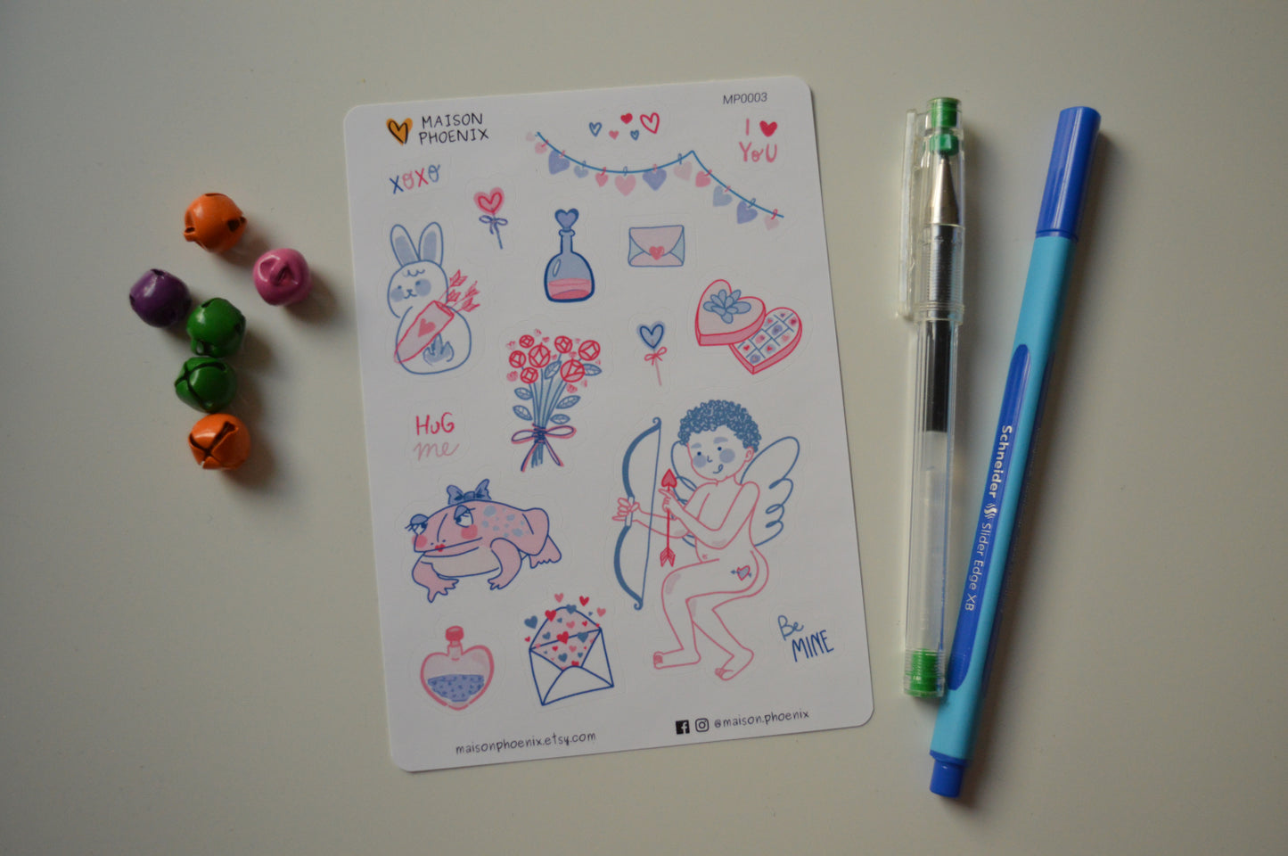 Valentine Sticker Sheet 2