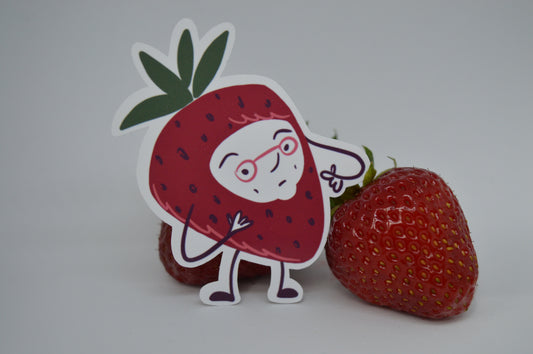 Strawberry Sticker 1