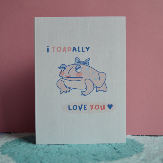 Toad Greeting Card 1